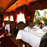 Dining Car  Photo Courtesy : The Napa Valley Wine Train