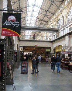 The Ferry Building Marketplace on the Embarcadero