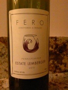 Fero Estate Lemberger 2013